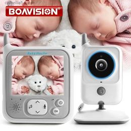 Baby Monitor Camera 3,2 pouces LCD vidéo bébé moniteur sans fil bidirectionnel audio veilleuse température caméra pour animaux de compagnie nounou musique VB607 Q240308