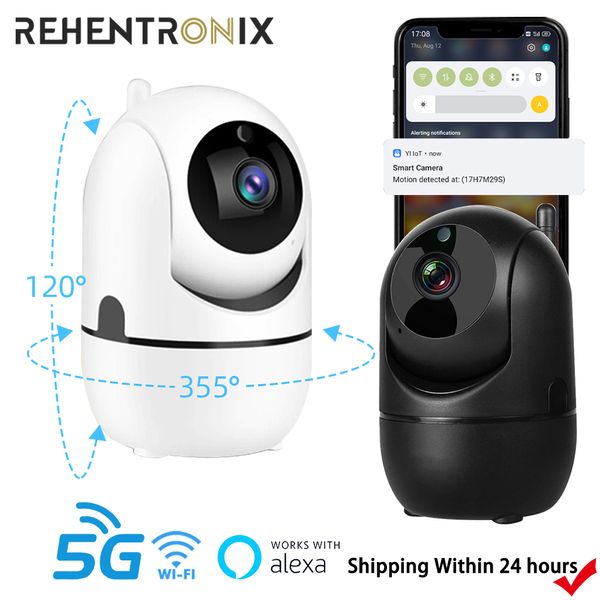 Baby Monitor Camera 5G IP Indoor WiFi Camera 1080P PTZ Camera Cámara de vigilancia inalámbrica Baby monitor Auto Tracking Alexa Security IP Camera 230621