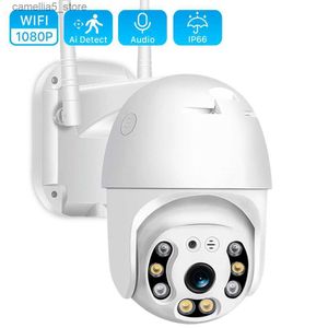 Caméra de surveillance pour bébé ANBIUX 1080P Sécurité WIFI Extérieur PTZ Speed Dome Sans fil IP CCTV Pan Tilt 4XZoom Surveillance du réseau infrarouge P2P Q240308