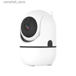 Babyfoon Camera HD 1080P draadloze IP-camera WiFi 360 CCTV mini huisdier videobewaking met babyfoon icam365 smart home Q240308