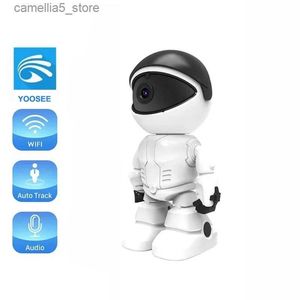 Babyfoon Camera HONTUSEC YOOSEE Robot Wifi 5MP Indoor Veiligheid Nachtzicht Bidirectionele Audio Automatische Tracking Q240308