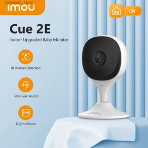 Moniteur bébé caméra IMOU Cue 2E 2MP WiFi sécurité intérieure détection du corps humain Vision nocturne surveillance vidéo IP Q240308