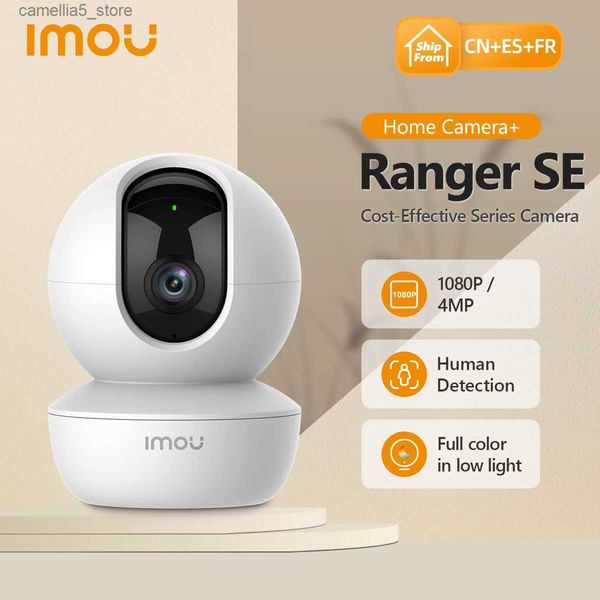 Caméra de surveillance pour bébé IMOU Ranger SE 2MP Sécurité intelligente AI Détection humaine sans fil IP CCTV Intérieur Zoom numérique 4X 1080P Q240308