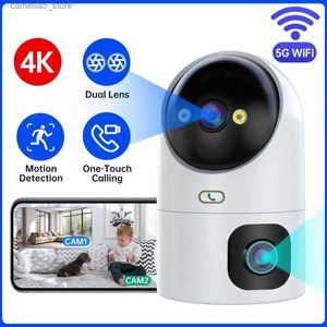 Caméra de surveillance pour bébé JOOAN 4K PTZ IP, zoom 10X, double objectif, suivi automatique, WiFi, vidéosurveillance couleur nuit, vidéosurveillance à domicile Q240308