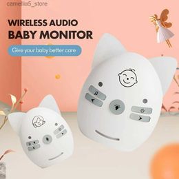 Baby Monitor Camera monitor V20 / V30 walkie talkie audio portátil 2.4GHz digital inalámbrico seguridad para bebés alarma de llanto Q240308