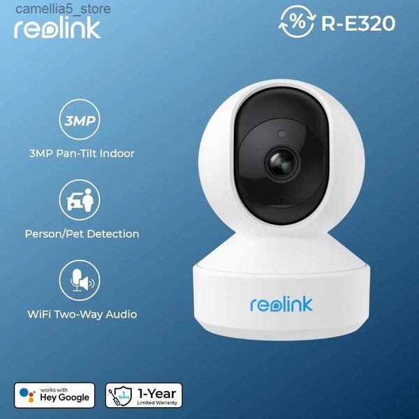 Caméra de surveillance pour bébé Reolink 5MP WiFi détection de mouvement 4MP CCTV Cam 3MP maison intelligente 24/7 enregistrement vidéo Surveillance Q240308