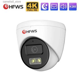 Caméra de surveillance pour bébé Protection de sécurité Caméra de sécurité haute définition 5MP Poe Xmeye surveillance vidéo maison intérieure mini IP Q240308