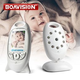 Babyfoon Camera VB601 Video Babyfoon Draadloos 2.0'' LCD Babysitter 2 Way Talk Nachtzicht Temperatuur Beveiliging Nanny Camera 8 Slaapliedjes 230621