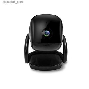 Caméra de surveillance bébé WESECUU 2MP 1080p Wifi surveillance Mini rue intérieure intelligente pour la sécurité à la maison Q240308