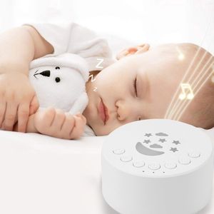 Moniteur bébé caméra bruit blanc Machine son Portable pour sommeil adulte Rechargeable 18 sons apaisants cadeau 230628