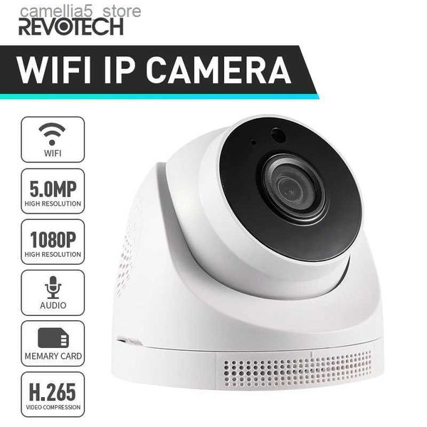 Caméra de surveillance pour bébé XMeye 5MP 1080P WIFI H.265 caméra IP audio bidirectionnelle Intdoor 3 rangées de LED de sécurité de vision nocturne CCTV prend en charge l'emplacement pour carte SD Q240308