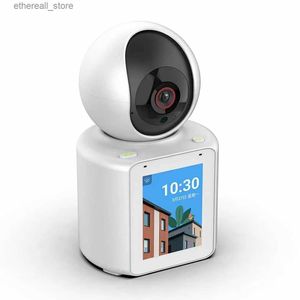 Baby Monitors 2MP 1080P V360Pro APP 2.8 pouces IPS écran vidéo téléphone PTZ IP dôme caméra AI détection humanoïde sécurité à domicile bébé moniteur Q231104