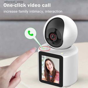 Babyphones 2MP Ultra HD Wifi PTZ caméra d'appel vidéo en temps réel moniteur de bébé écran de visualisation détection CCTV sécurité Surveillance Inteligentny Q231104