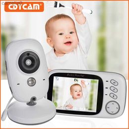 Bébé moniteurs de 3,2 pouces LCD Couleur sans fil vidéo Baby Monitor VB603 Vision nocturne Moniteur de surveillance berceuse