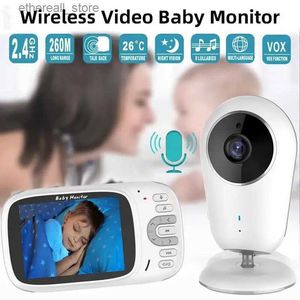 Babyfoons 3,2 inch VB603 Video-babyfoon met camera Hoge resolutie Nachtzicht Babytelefooncamera Draagbare monitor Bebe-bescherming Q231104