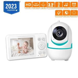 Babyfoons 3,2 inch draadloze kleuren draadloze babyfoon Hoge resolutie babycamera Nanny Camera Nachtzicht Monitoring Video Audio-oproep Q231104