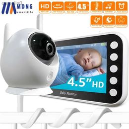 Babyfonitors 4,3 inch elektronische babymonitor video nanny veiligheid draagbare kindercamera baby voeding pasgeboren baby itemsc240412