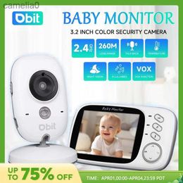 Babyfonitors Dbit Baby Monitor VB603 Childrens Camera 3.2-inch LCD Display Video Intercom Digital Camera beveiligingsbeveiligingC240412
