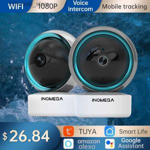 Babyfoons INQMEGA 1080P TUYA Smart Indoor Life Camera Draadloze WiFi Beveiliging Surveillance CCTV Babyfoon Google Home Assistant Alexa Q231104