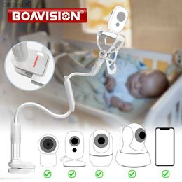 Bébé moniteurs Multi-fonction Universal Phone Habit de lit Cadre de lit Lazy Alivable 85 cm de long Arm Baby Monitor mural Camerac240412