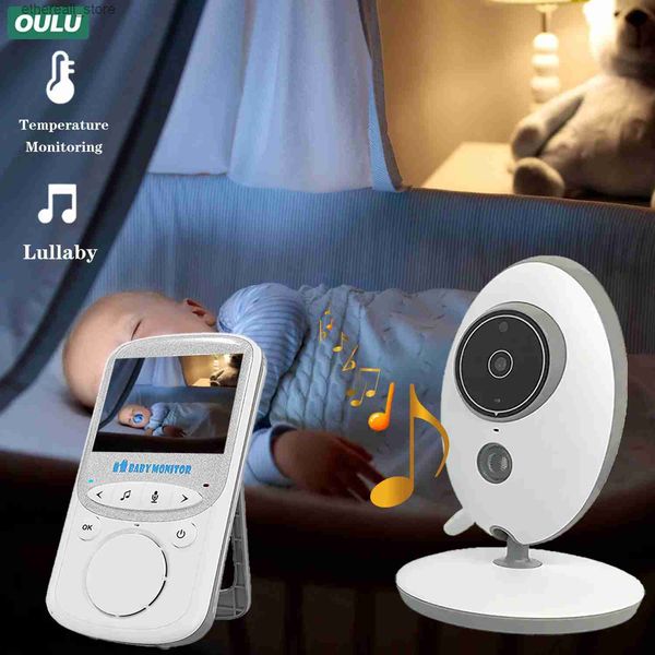 OULU 2,4 pouces sans fil vidéo bébé moniteur couleur caméra interphone Vision nocturne surveillance de la température bébé nounou sans réseau Q231104