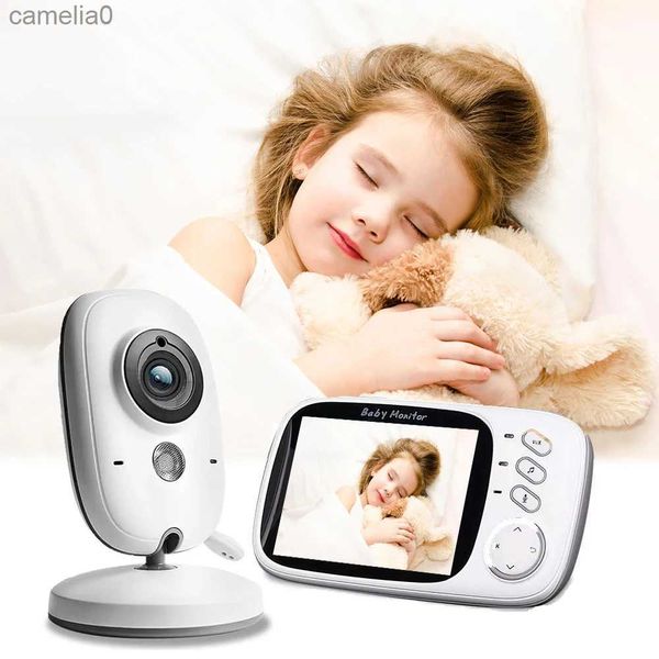 Baby surnom Video Baby Monitor VB603 AUDIO APPEL À 2 voies Vision nocturne 2.4g Wireless avec LCD de surveillance de 3,2 pouces Babysitterc240412 de 3,2 pouces