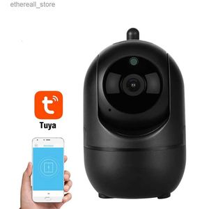 Monitores para bebés Cámara WiFi HD 1080P TUYA IP Sistema de vigilancia de protección de seguridad Monitor para bebés Visión nocturna Nube Internacional Hogar inteligente Q231104