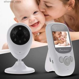 Moniteurs pour bébé sans fil 2,4 GHz numérique couleur LCD moniteur pour bébé caméra Vision nocturne Audio vidéo Q231104