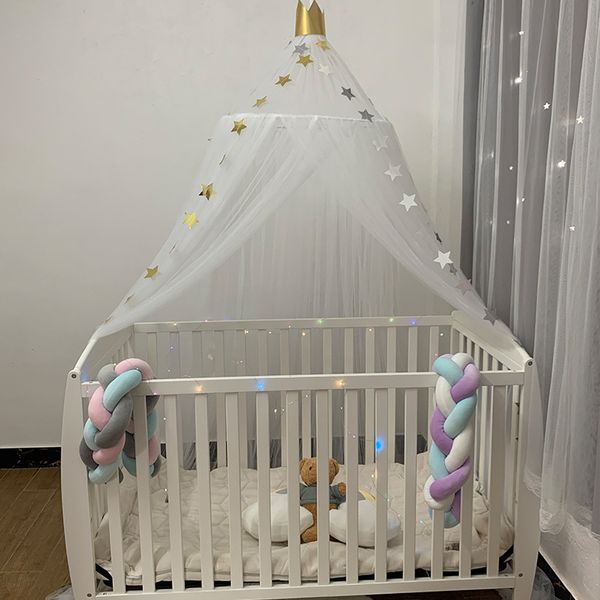 Moustiquaire pour bébé, rideau de gaze, rideau de lit pour enfants, ombrage, dôme, moustiquaire décorative