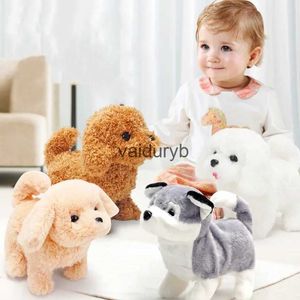 Juguetes de sonido de música para bebés 18 CM Simulación eléctrica Cachorro de peluche Interactivo Lindo perro Robot Divertido agitando juguete para niños Cumpleaños Regalo de Navidad vaiduryb