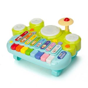 Baby Music Sound Toys Cartoon Baby Muziek Keyboard Piano Drum Baby Muziek Toys en Music and Lighting Early Education Development Children's Toys 230719