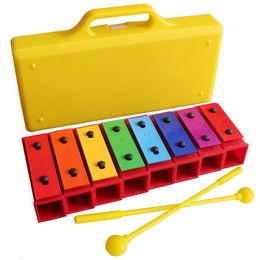 Baby Muziek Geluid Speelgoed Kinderen Kleurrijke 8-Tone Xylofoon Montessori Speelgoed Vroege Onderwijs Muziekinstrument Leren Percussie Muziek Speelgoed voor Kinderen 230629