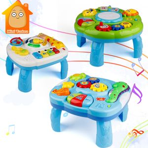 Baby Muziek Geluid Speelgoed Muziek Tafel Baby Speelgoed Leren Machine Educatief Speelgoed Muziek Leren Tafel Speelgoed Muziekinstrument voor Peuter 6 maanden 230629