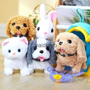 Musica per bambini Giocattoli sonori Simulazione Peluche Casa da gioco Set Elettrico Cartoon Cane Gatto Coniglio Cura degli animali Bambola interattiva Giocattolo educativo per ldrenvaiduryb