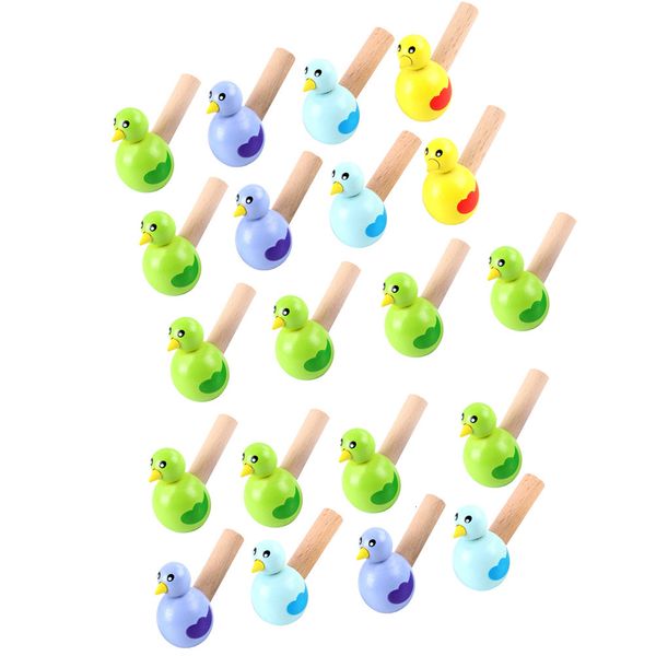 Bébé Musique Son Jouets Sifflet Oiseau Jouet Parti Sifflets Jouets Enfants Bruit Faveurs Musicales Eau Appel Bois Anniversaire Makers Instrument Train Bébé Bain 230629