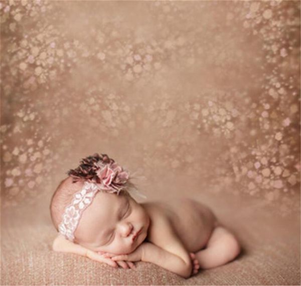 Cenários florais para bebês recém-nascidos, fotografia, cabine de flores rosa, pano de vinil, fundos digitais para estúdio fotográfico