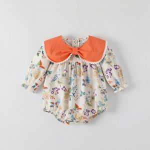 Bébé nouveau-né barboteuses d'été vêtements infantile nouveau-né barboteuse fille costume salopette vêtements combinaison enfants body pour bébés tenue 33qb #