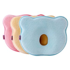 Baby Pillow Memory Foam Born Baby Ademend Shaping-kussens om te voorkomen dat platte hoofd ergonomische 211025