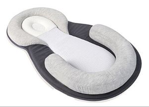 Almohadas para bebés Almohada transpirable para dar forma al sueño para evitar la cabeza plana día de noche