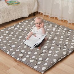 Tapis de jeu pour bébé pour le sol, tapis de jeu épais et Ultra doux pour jouer, tapis de jeu antidérapant pour ramper pour bébés et tout-petits