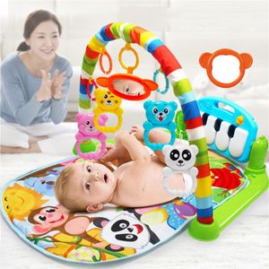 Baby Play Mat Kids Rug Educational Puzzle Carpet With Piano Keyboard And Cute Animal Playmat Baby Gym Crawling Activity Mat Toys 4316Y