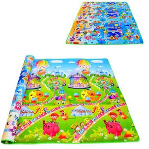 Baby Play Mat Speelgoed Educatief Ontwikkeling Mat Puzzel Eva Foam Activiteit Tapijt Gym 0.5cm Dikke Kinderdekkers Dubbelzijdig Gift 210724