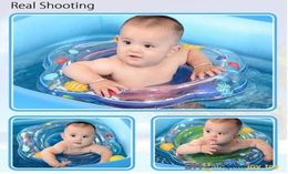 Anneau de natation pour bébé, siège à Double Airbag, flotteur, jouet d'eau de bain avec cloche, aide à l'entraînement à la natation, pour tout-petits, 8361102