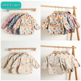 Baby Pu Anti Dressing Eten Kleding Slab Superzachte Waterdichte Babyvoeding Zak Vuilbestendig Voeden Kleedt Zachte Peuter Kleding Slabbetje 240124