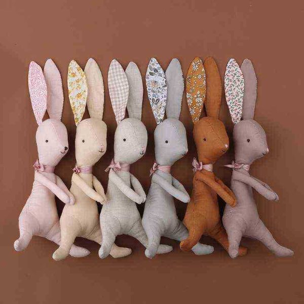 Bébé lapin en peluche poupée en peluche Sussen jouet bébé jouet éducatif Photo Prop J220729