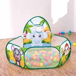 Piscina de bolas de 1,2 m com trilho para bebê com cesta Brinquedos infantis piscina de bolas para oceano interno Tenda de cercadinho para bebês Brinquedos ao ar livre para crianças Ballenbak Drop 230712