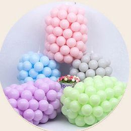 Baby Rail 100 Unids / set Niños Plástico Ocean Ball 5.5 / 7 cm Colorido Eco-Friendly PE Sea Balls para niños Regalos Deporte al aire libre Piscina seca Pit Toys 230412