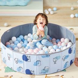 Baby Rail Opvouwbare Droog Zwembad Baby Box Zuigeling Ballenbak Pool Games Oceaan Ballenbak Speeltuin Kinderbox Voor Baby Ballenbad Speeltuin Speelgoed 230625