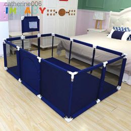 Babyrail IMBABY Kinderhek Pasgeboren babybox Veiligheid Peuterspeeltuin Park Indoor Kinderbox met balpoorten voor 0-6 jaarL231027