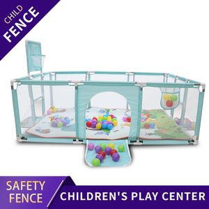 Baby Rail Imbaby Kids Furniture Pladen voor kinderen Solid Color Safety Barrières Infant Playground Poddler Game Park Born Fashion Fence 230217